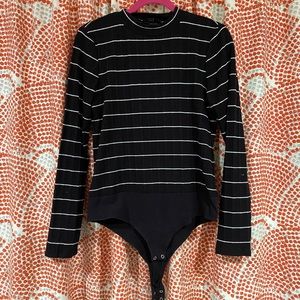 J Crew Mockneck Bodysuit